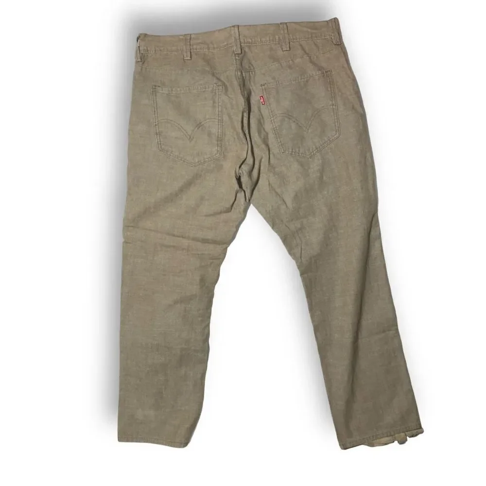 👖 Levi’s 511 Skinny Fit Men’s Brown Jeans Size‎ 38x30 Cotton Denim Casual Style